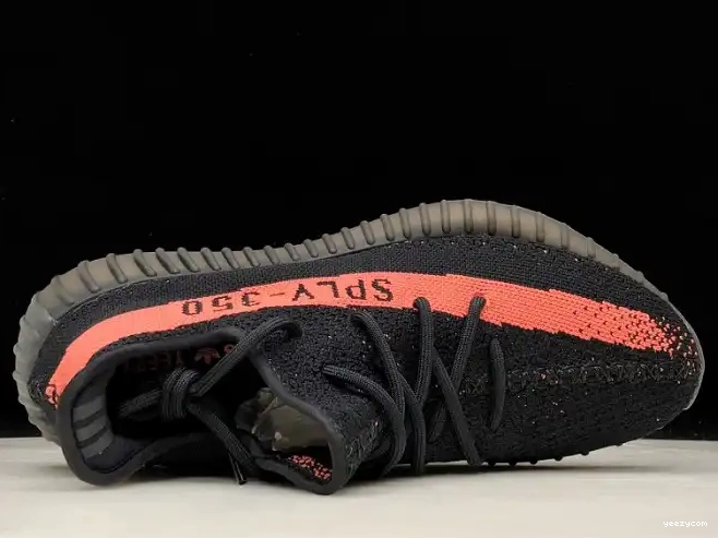 Black Red Boost Core BY9612 Yeezy 350 Adidas V2 0524